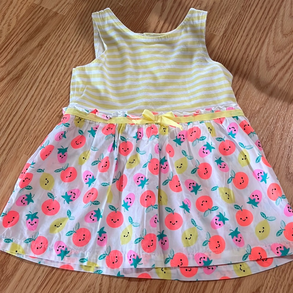 Casual summer play dress or tunic top- 24 months